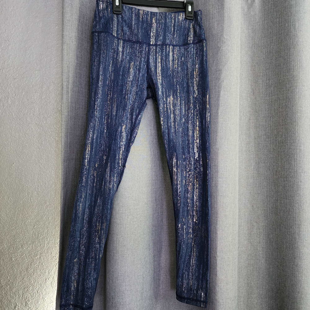 Victoria's Secret Blue and Gold Leggings